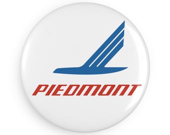 Piemontese luchtvaartknoopmagneet, rond retro