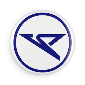 Condor Button Magnet, Round retro