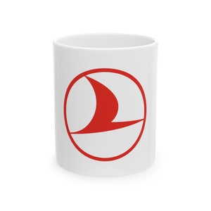 Turkish Airlines Roundel Mug - Aviation Enthusiast Collector's Cup