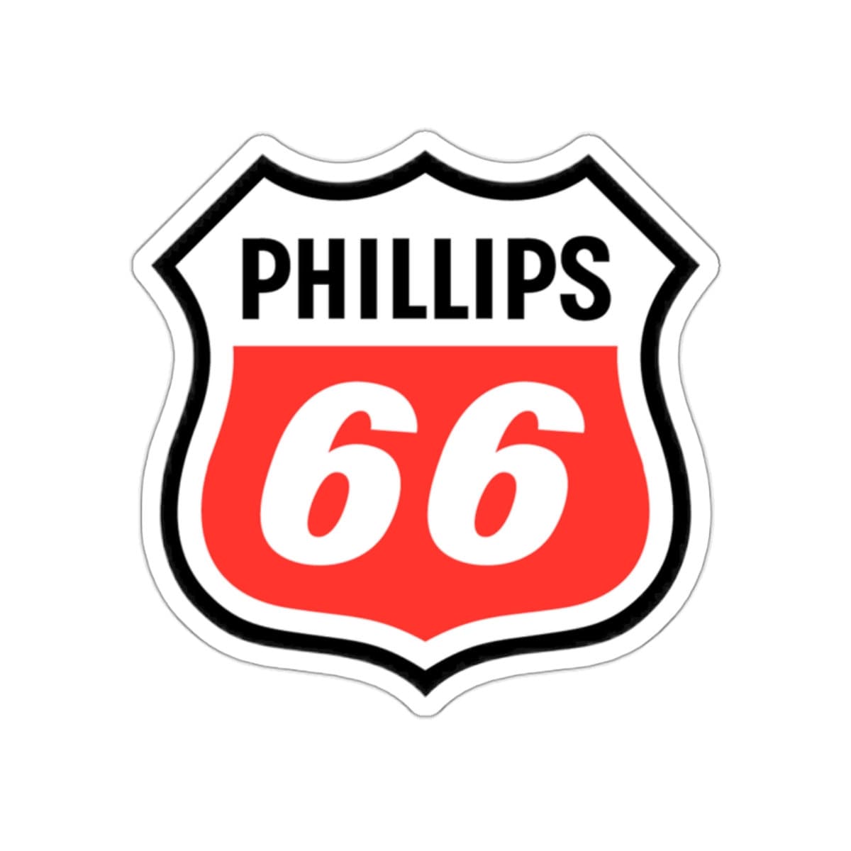 Vintage Phillips 66 Logo Sticker - Etsy