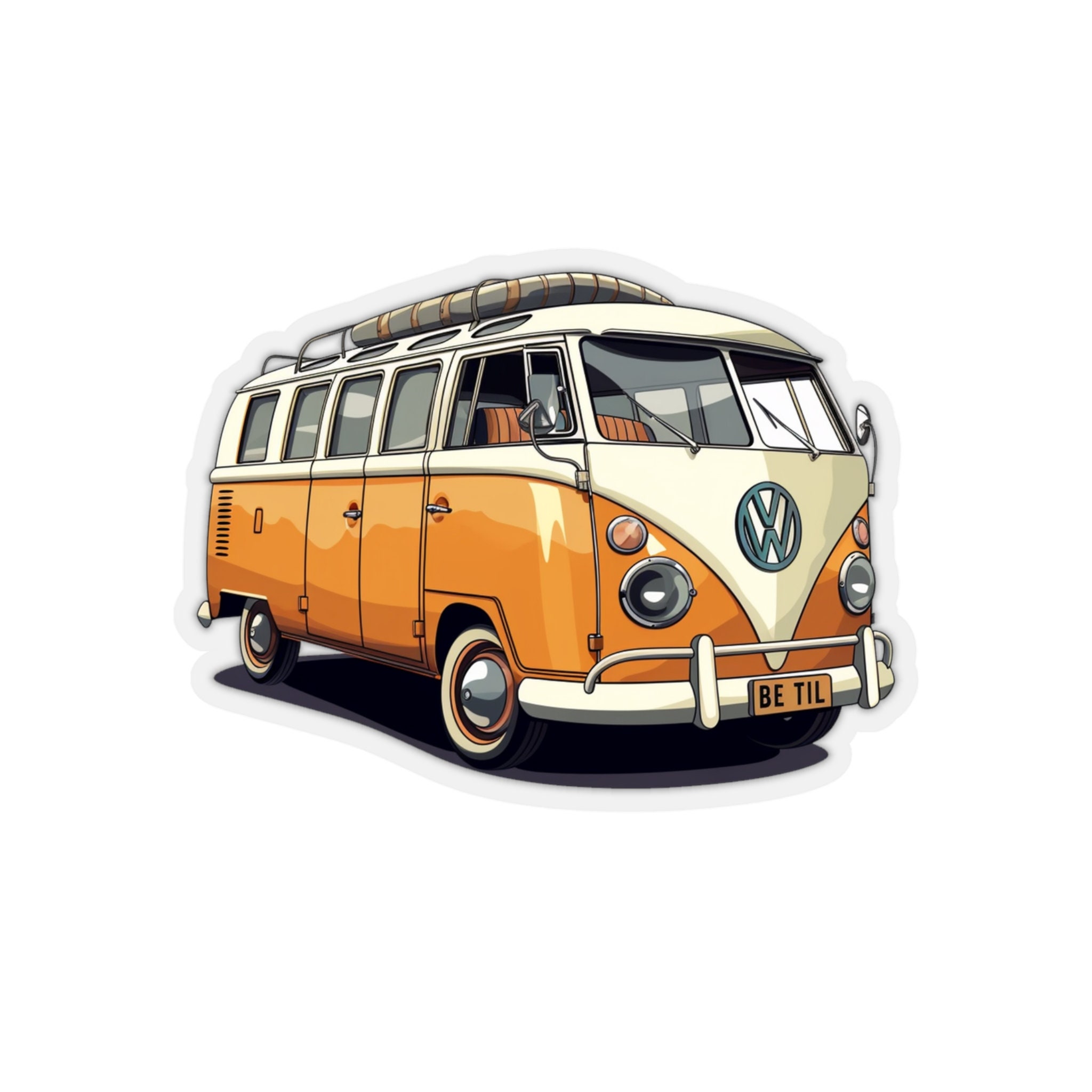 The Bay Bravo VW Bus Camper Leather Storage Organizer for 1968-1979  Volkswagen Bay Window Bus Campers 