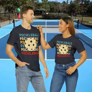 Pickleball T-Shirt Sports Shirt Unisex Jersey Short Sleeve Tee Christmas Gift Gift for pickleball lovers