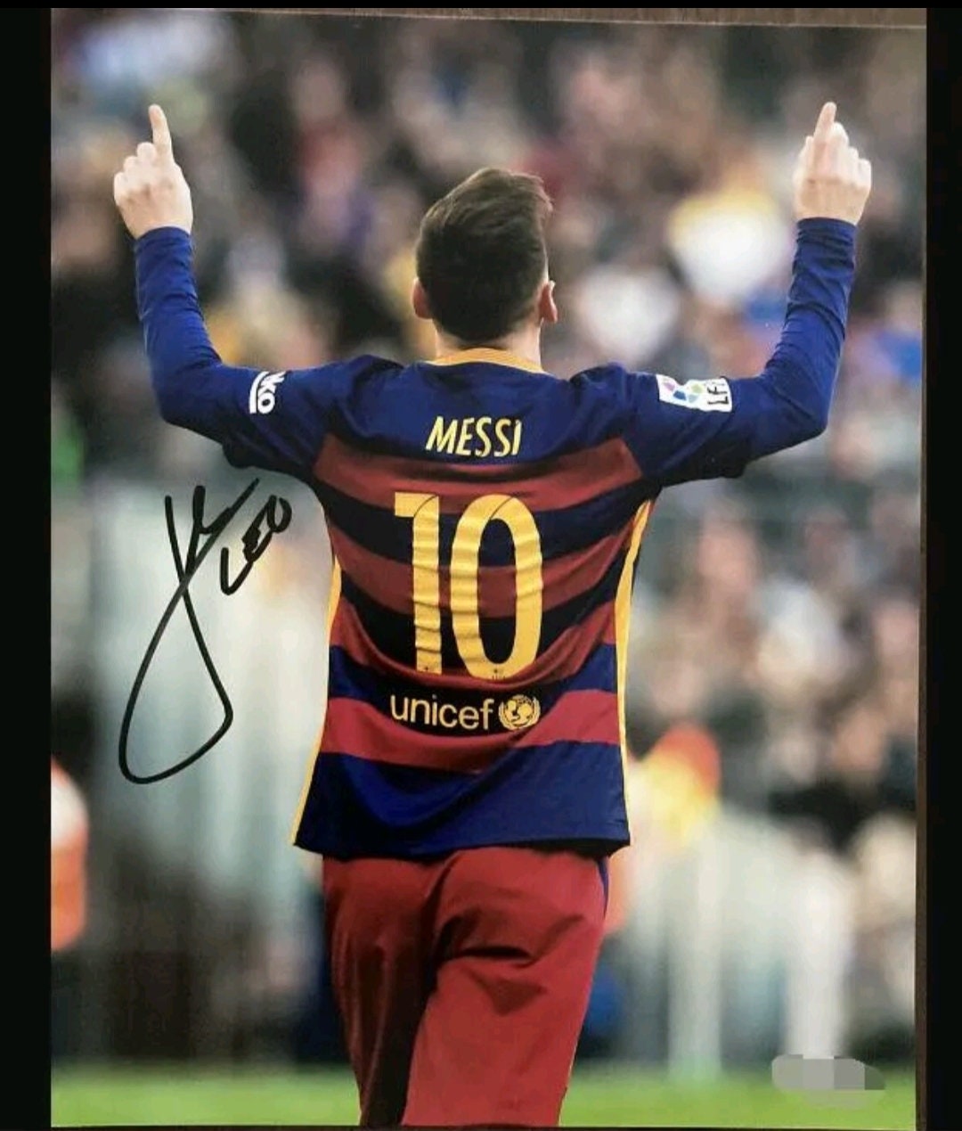 Lionel 10 Messi Autograph Signed Signature Auto Collectable - Etsy