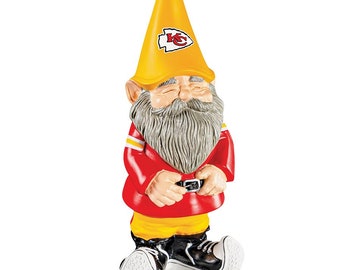 Kansas City Chiefs Garden Gnome OFFICIALLY  LICENCED