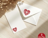 Plotterdatei mit Herz SVG PNG | Skandi Folk Art Herz | Hochzeit Valentinstag Geschenk Datei Cricut