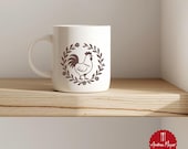 Huhn SVG PNG Datei Geschenk – Hühnerliebhaber Plotterdatei