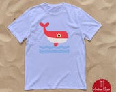 Wal SVG Datei für T-Shirt – Sommer Plotterdatei mit Meer Motiv PNG