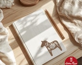 Plotterdatei Skandi Folk Art SVG PNG | Dala Pferd Elch Herz Set | Schweden Stil Cricut Silhouette