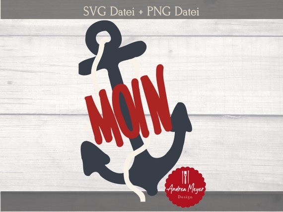 SVG + PNG file Moin Anker plotter file - Plotter File by AndreaMeyerDesign 3