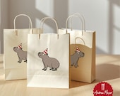 Capybara Party – süßes Tiermotiv für Kinderparty Deko & Mitgebsel | SVG PNG Plotterdatei