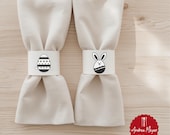 Osterparty Deko SVG – Osterhase & Osterei Plotterdatei, PNG, Cupcake Topper Tischdeko Ostern