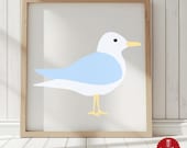 Möwe Maritime Deko – Plotterdatei Küstenstil SVG & PNG