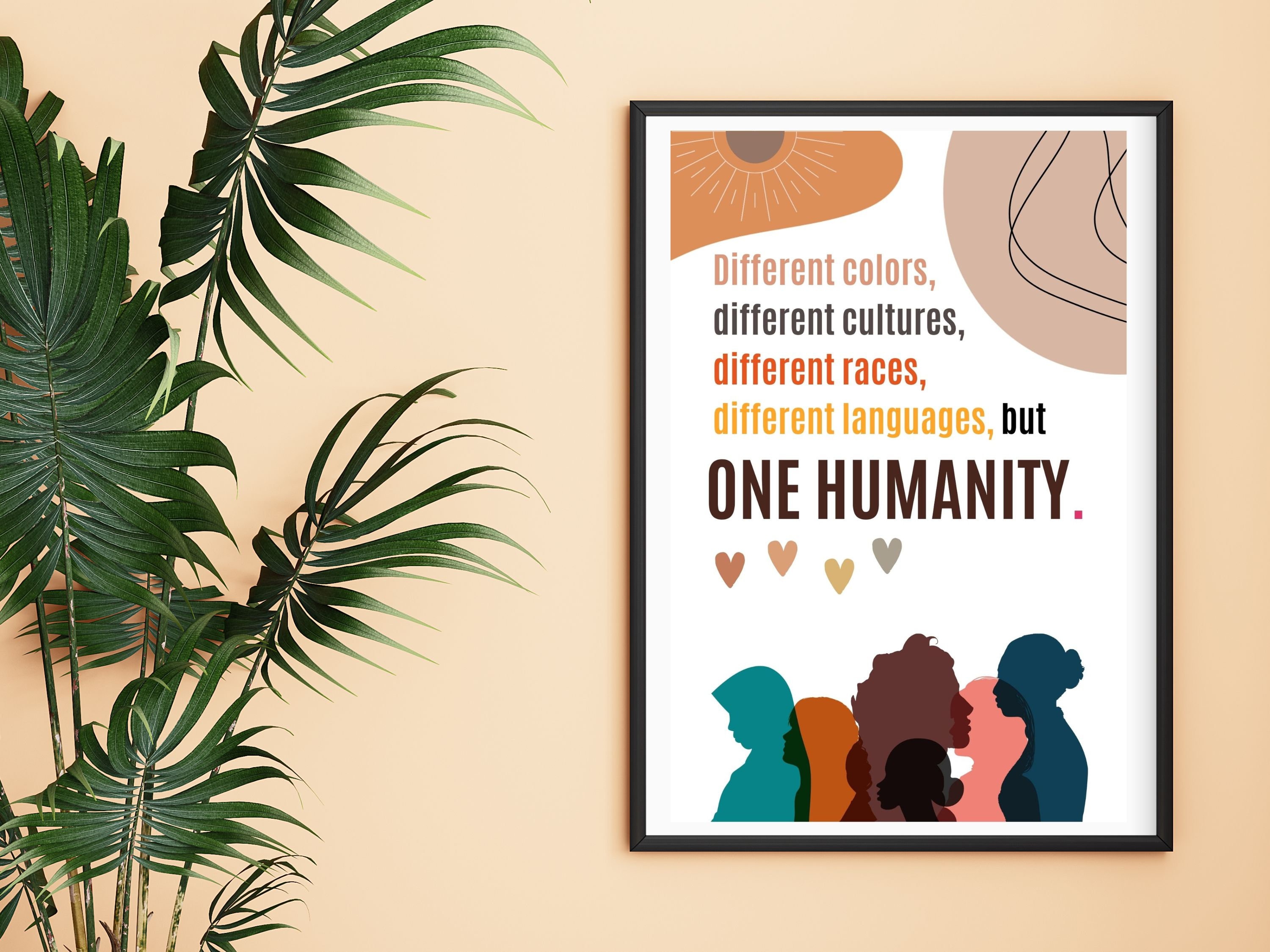 Classroom Poster Humanity Art Motivational Posters for Classroom - Etsy