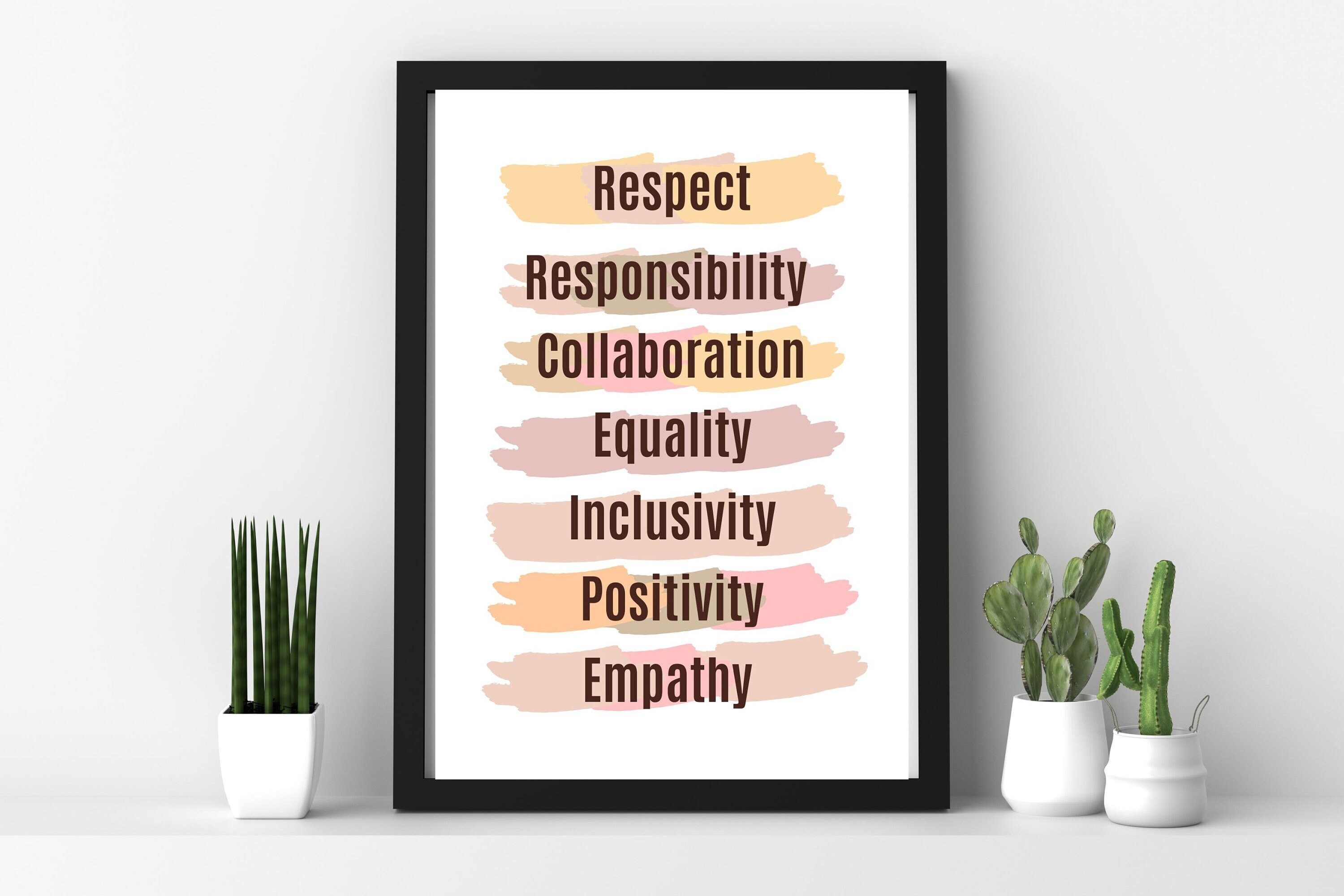 Classroom Values in This Class Decor Class Rules Posters Wall Art - Etsy