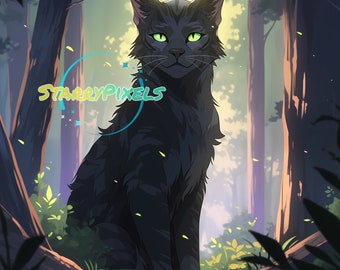 These AI Generated Anime Art of the Warriors book covers could make a  fantasy world/story on their own. : r/WarriorCats