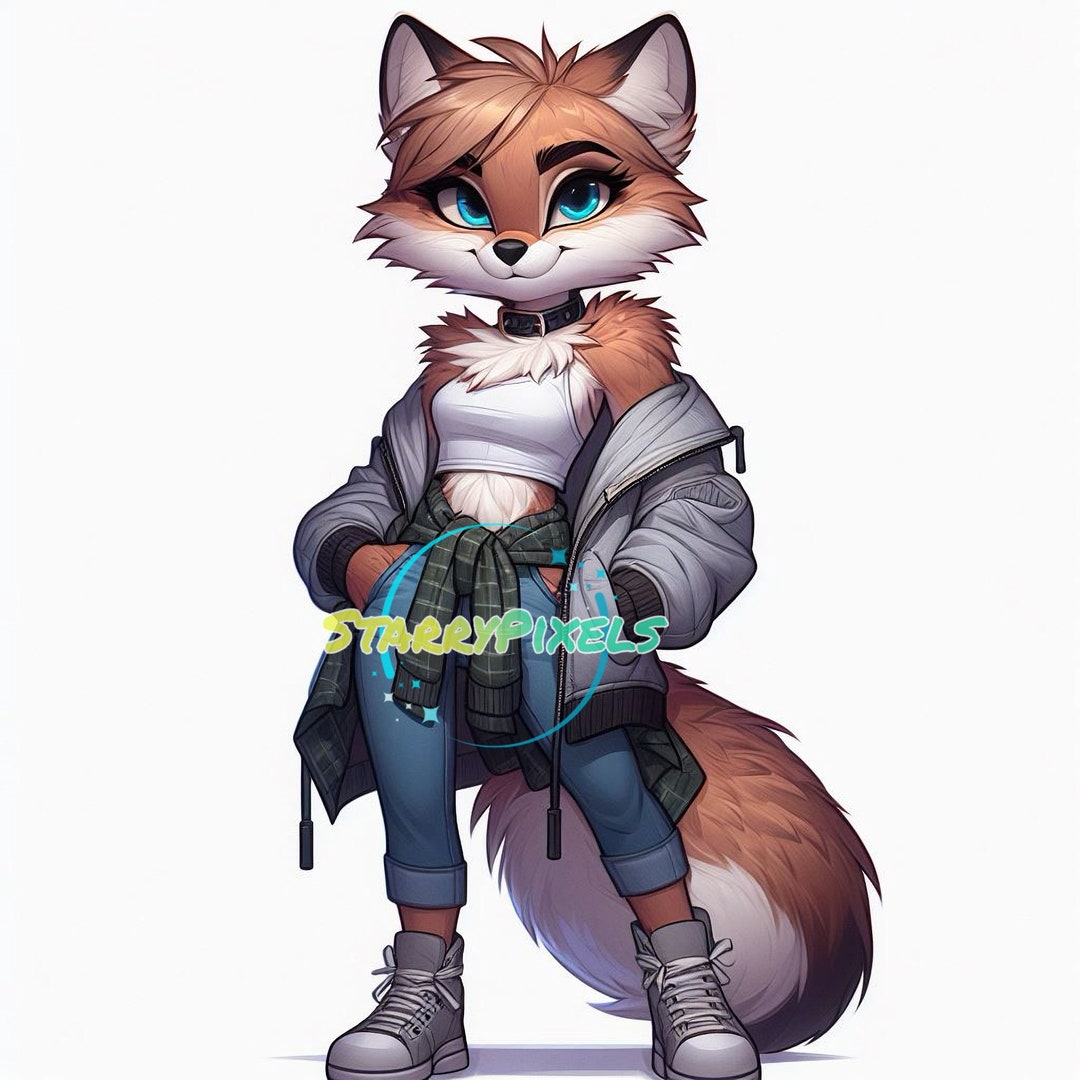 Furry Adopt Character, Reference Design, Roleplay, Graphic Image ...