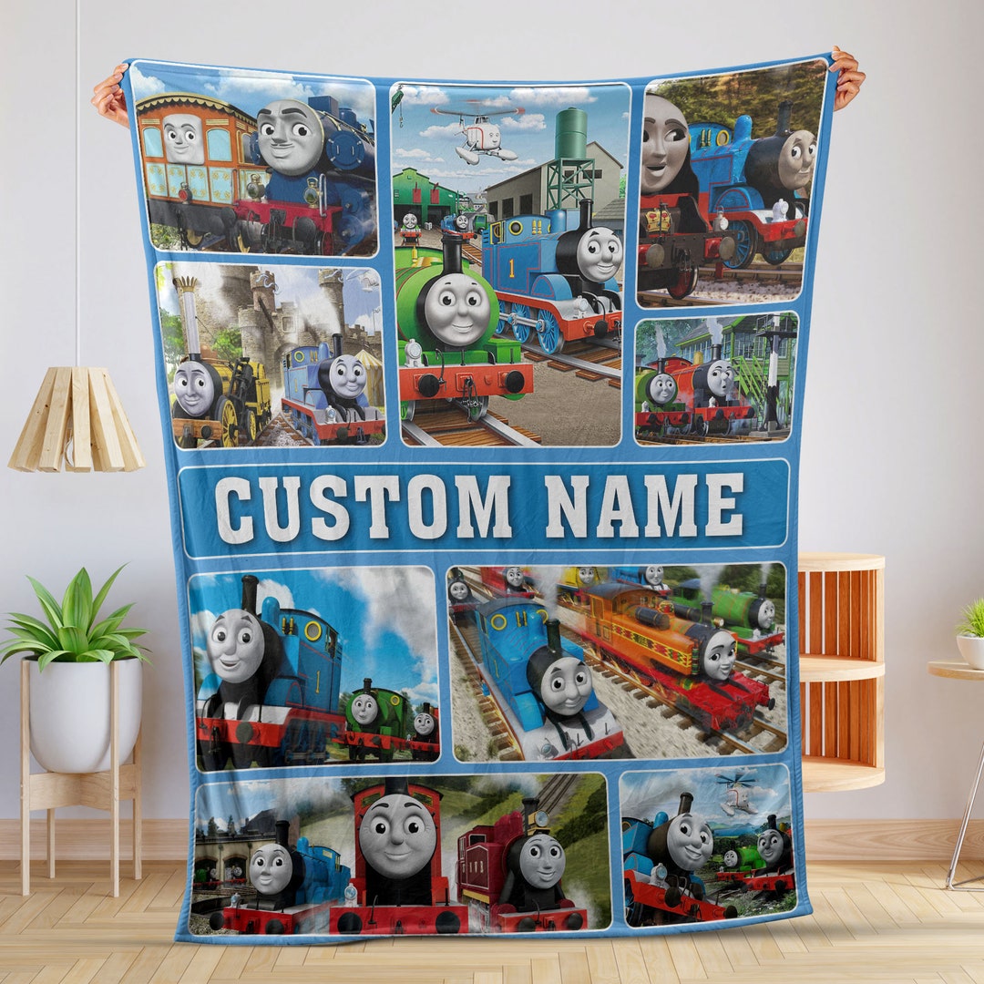 Thomas and Friends Blanket Personalized Thomas & Friends Etsy