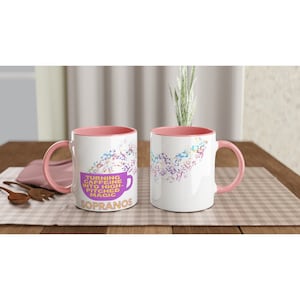 Sopranos Opera Ceramic Mug with Color Inside