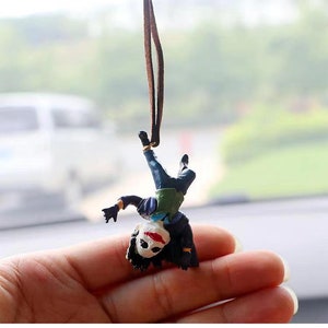 12 Styles The Joker Car Rear View Mirror Hanging Pendants/ Anime Car Interior Accessories/ Car Charms Joker Ornament Decors Decoration Gifts