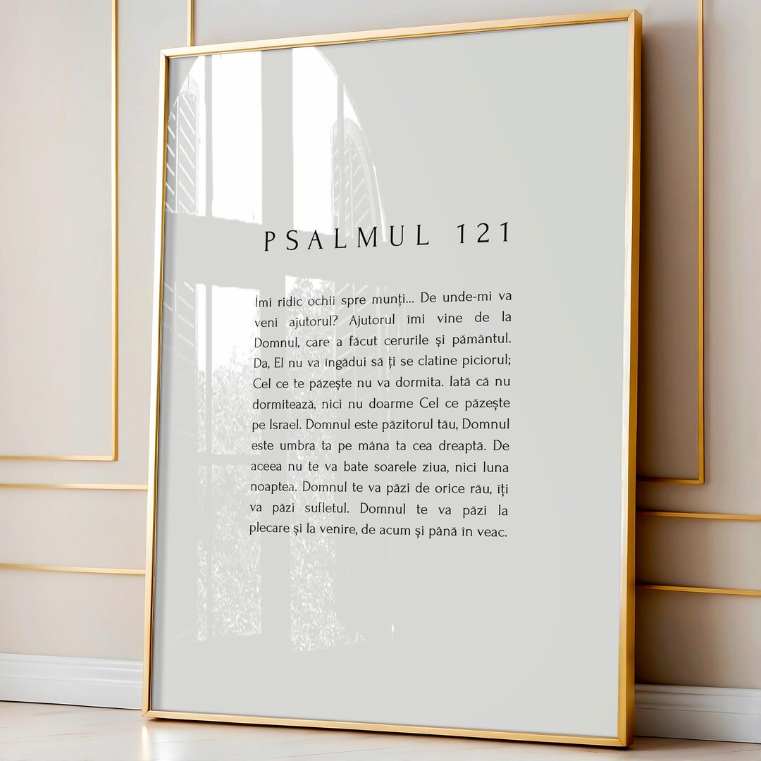 Psalm 121 Christian Bible Verse Wall Art (digital Download) - Etsy