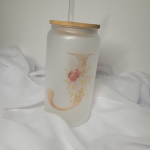 Szklanka personalizowana słomką / literą / szklanką / kubkiem do kawy