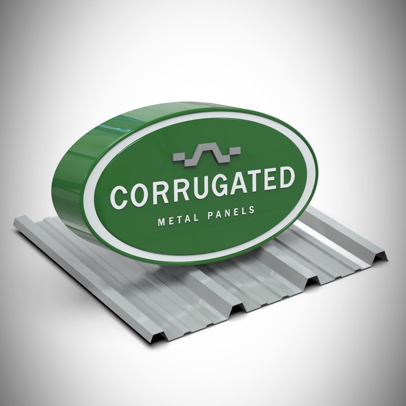 Corrugated Metal Panels in Aluminum and Steel Use for Sheds to Chicke Coops Multi Purpose