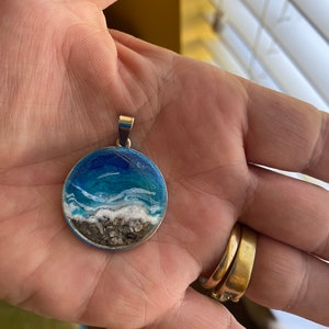 Cremation Art Necklace,Cremation Jewelry,Stainless Steel Ash Necklace,Pet Memorial,Cremation Ash Jewelry, Stainless Steel Necklace