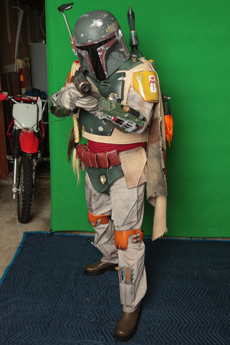Boba Fett ESB Mandalorian Cosplay Costume - Etsy UK