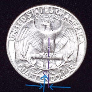 【アメリカ】1960年代 クォーターダラー 5枚セット　全てDマーク付き Quarter dollar 1960 - Etsy 日本
