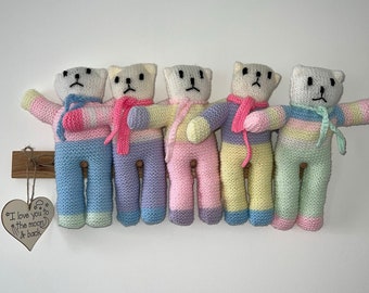Handmade Knitted Stuffed Baby Doll