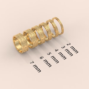 Gold Celtic Knot Ring Solid Gold Irish Wedding Ring Dainty Knot Stacking Ring Womens Minimalist Promise Ring Braided Jewelry Band Ring