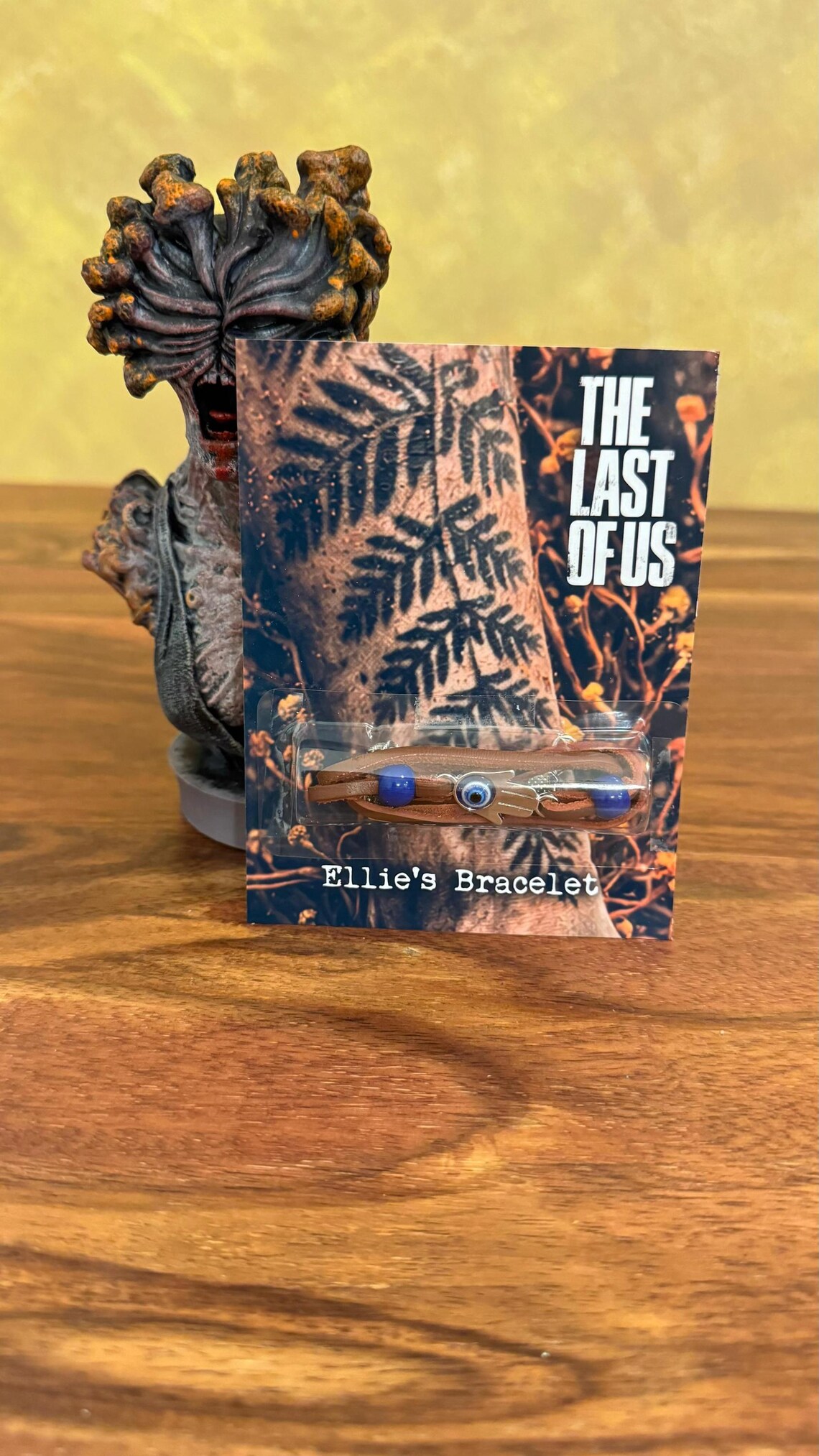 Clicker Pin The Last of Us Bracelet & Clicker Pin Bundle – Ellie Inspired Leather ...