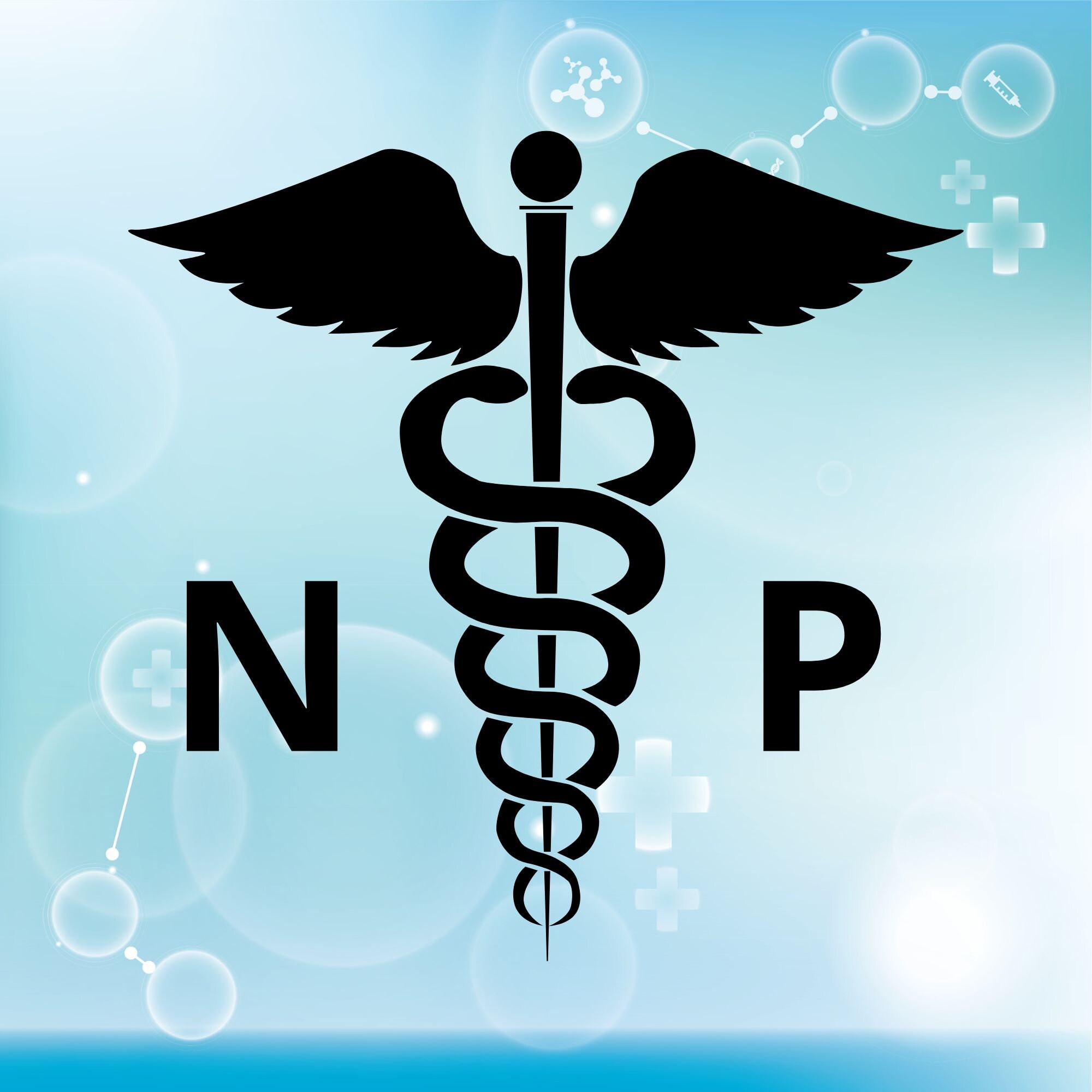 Medical Symbol SVG Caduceus Svg NP Svg Star of Life Svg Etsy