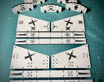Kill Team Measuring Tools and Barricades Set