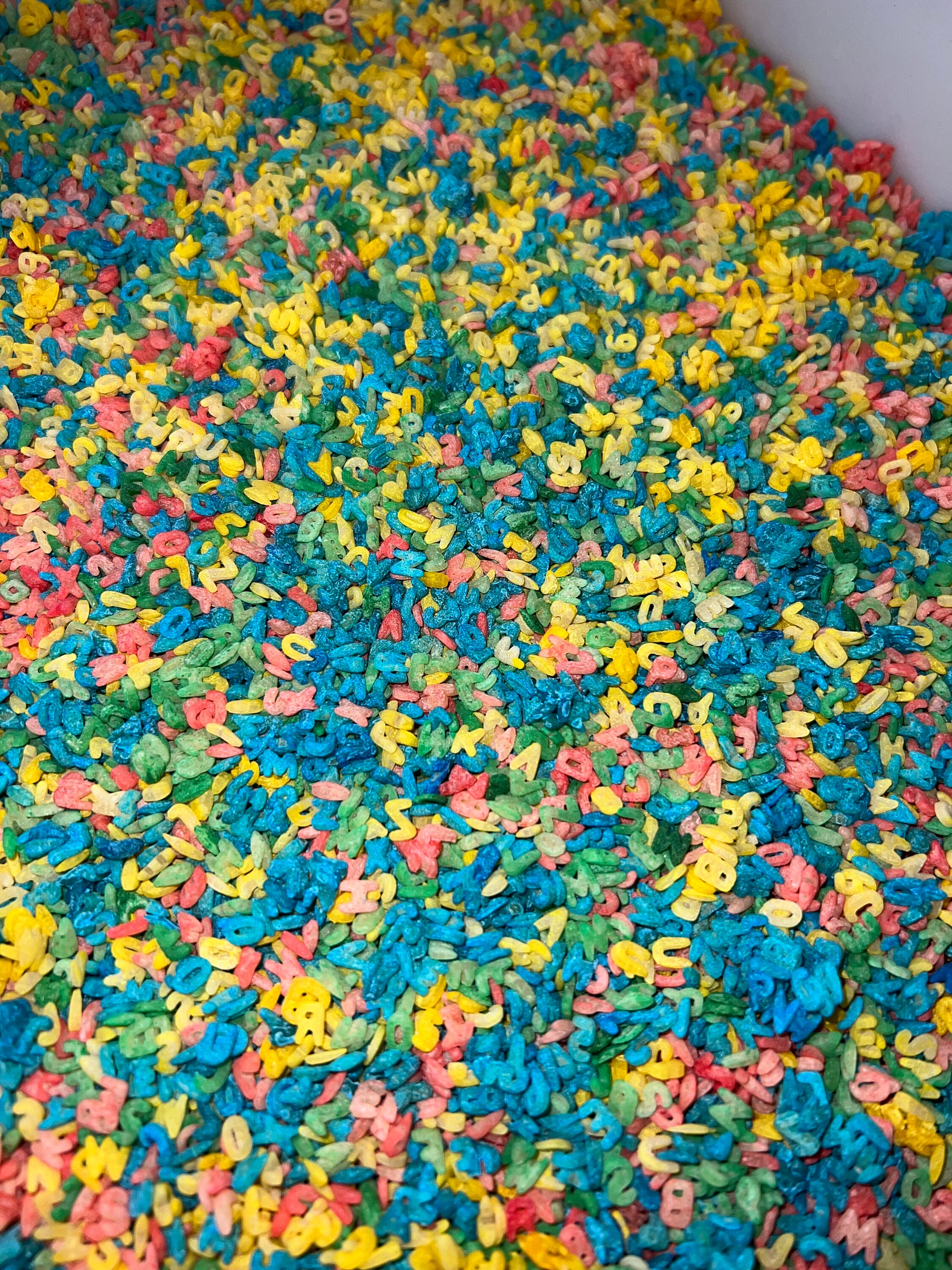 Alphabet Sensory Rice Filler - Etsy