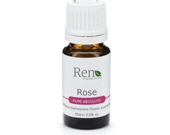 Rose absolute -Rose essential oil - Pure Rose Oil 10ml (Rosa Damascena) Pure Undiluted,Food grade Absolute from Bulgaria