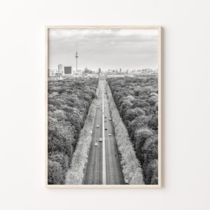 Berlin Black & White Wall Art Set of 6, Berlin Prints, Instant Download, Gallery Wall Set, Germany Posters, Travel Photography image 9