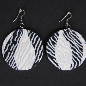 African Print Cloth Earrings for Women | Ankara Earring | African Cloth Earrings | African Print Jewelry | Ethnic Jewelry