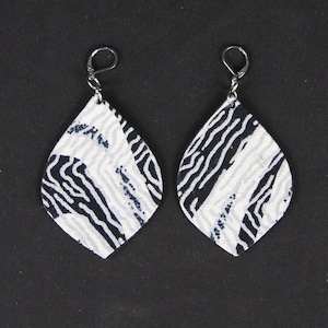 African Print Cloth Earrings for Women | Ankara Earring | African Cloth Earrings | African Print Jewelry | Ethnic Jewelry