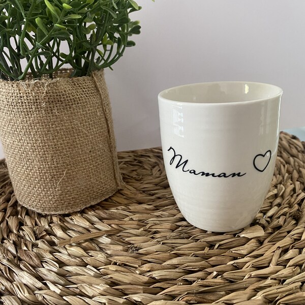 Tasse à thé et café personnalisée Maman