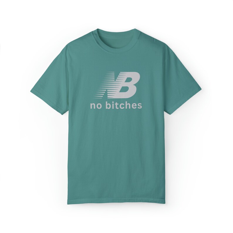 No Bitches Funny Meme T-shirt Graphic Tee Shirt Unisex image 5