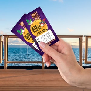 Halloween Cruise Duck DCL Duck Tags Halloween on the High Seas Cruise Duck Tag Printable Cruise Duck Tag Cruising Duck Labels Daisy Donald