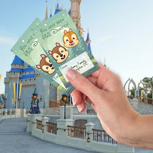 Pixie Dust Gift Tag Chip and Dale Fish Extender Tag Pixie Dust Label Fish Extender Label Fish Extender Printable Download