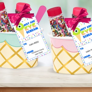 Fish Extender Gift Tag Pixie Dust Tag Ice Cream Gift Tag Pixie Dust Tags Fish Extender Label Pixie Dust Label Cruise Gift Tag Printable