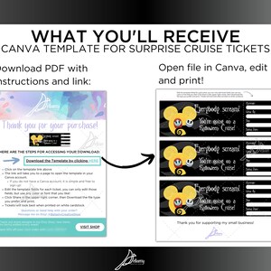 Surprise Cruise Ticket Halloween Cruise Surprise Boarding Pass Cruise ...