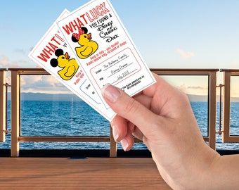 Etiquetas para patos de crucero, crucero Disney, extensor de peces (descarga instantánea)