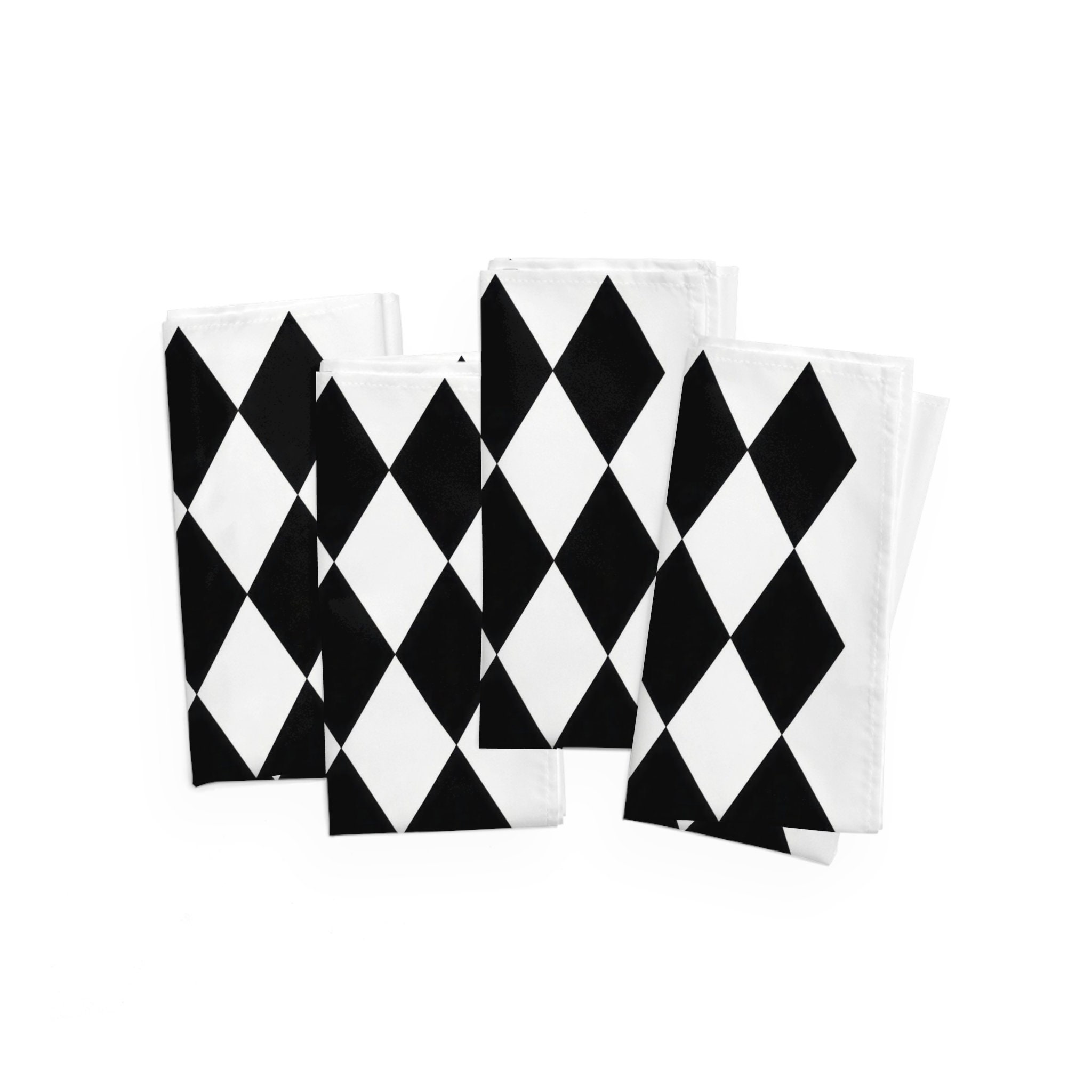Harlequin Napkins, Soft and Luxurious Cloth Napkins Set Ideal for
