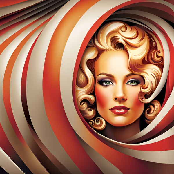 Groovy 70s Wallpaper - Digitaler Download