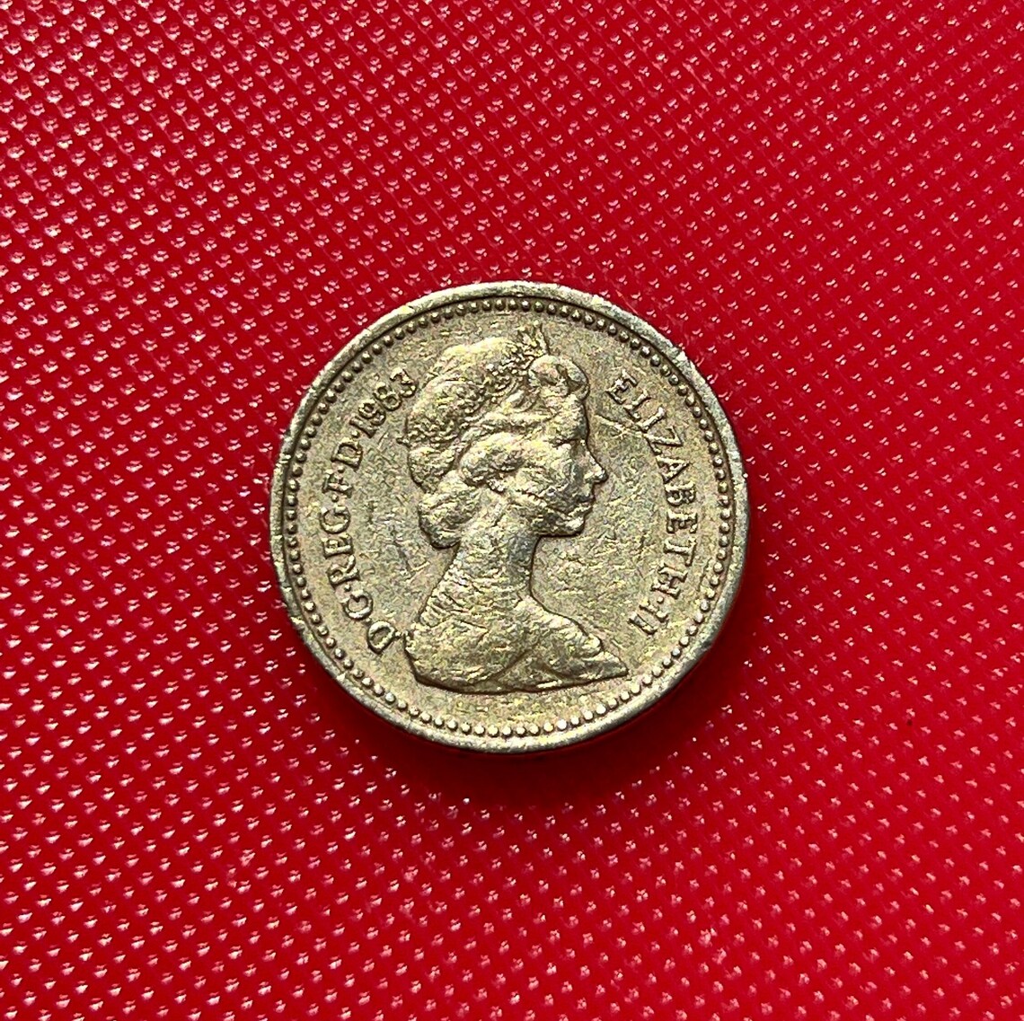 RARE One Pound 1983 Elizabeth II Decus Et Tutamen Etsy UK