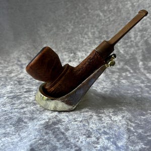 Vintage Kleensmok Briar Pipe | Classic Mid-Century Carved Bowl with Vulcanite Stem